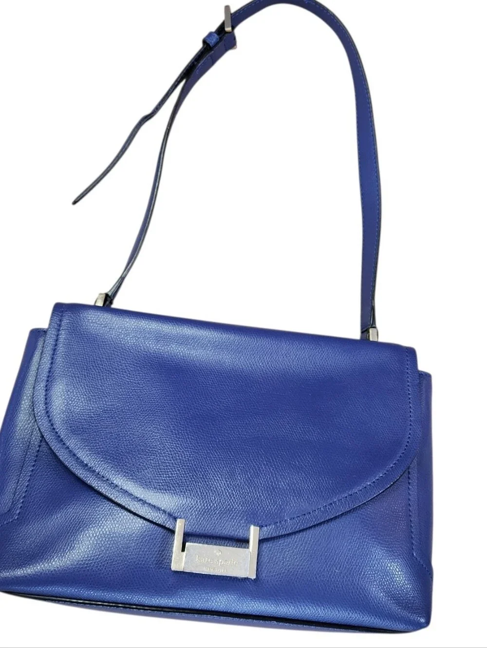 Kate Spade Purse New York Miro Street Emperor Blue-Purple Shoulder Bag
